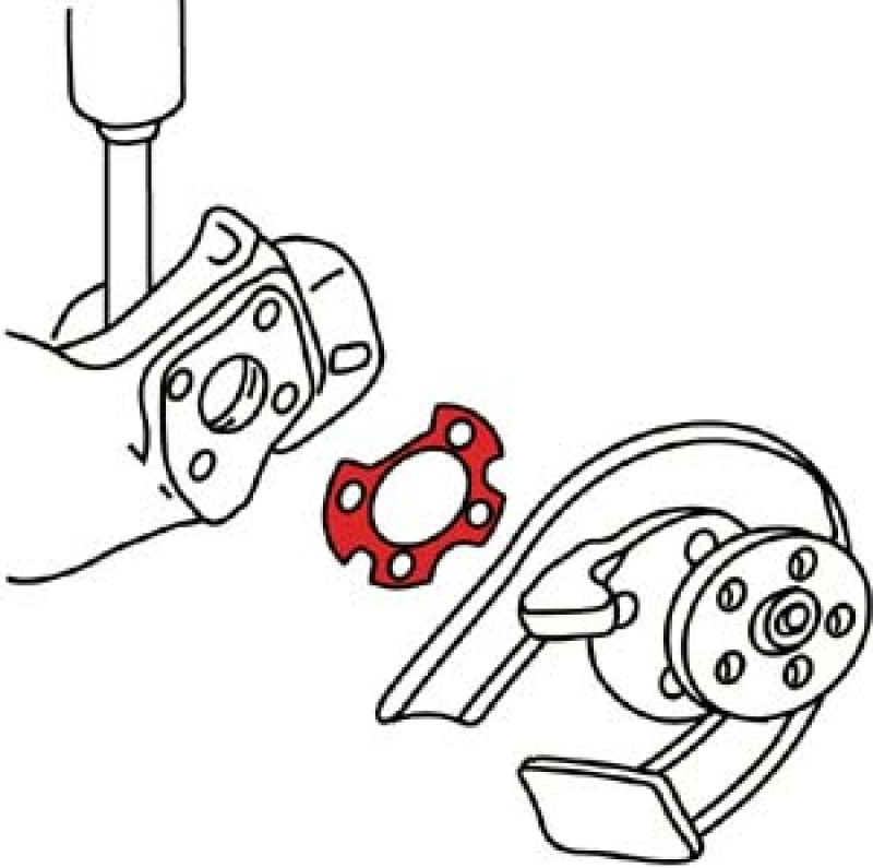 Volkswagen Golf Alignment Shim - Rear - SPC Performance - Nylon Toe Shim (0.50°) - `99-`05